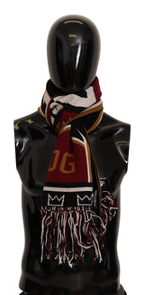 Dolce & Gabbana Elegant DG King Wool & Cashmere Scarf