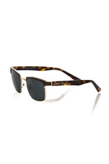 Frankie Morello Brown Metallic Men's Sunglass