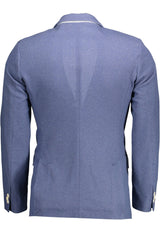 Gant Blue Polyester Men Jacket