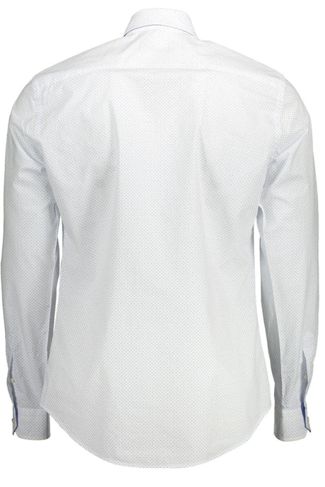 Harmont & Blaine White Cotton Men Shirt