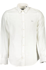 Harmont & Blaine White Cotton Men Shirt