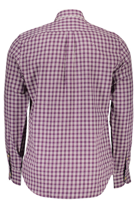 Harmont & Blaine Purple Cotton Men Shirt