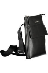 Calvin Klein Black Polyester Men Shoulder Bag