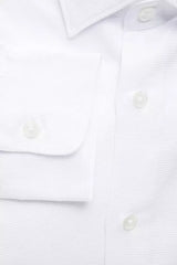 Robert Friedman White Cotton Men's Shirt