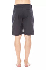 Verri Black Cotton Men's Short