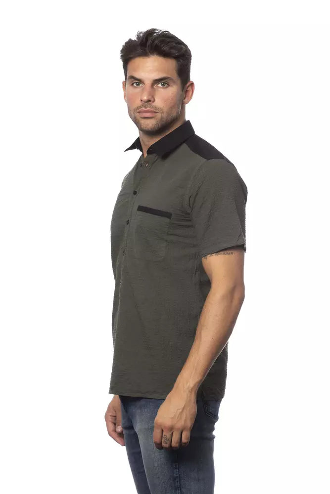 Verri Army Cotton Men's Regular Shirt