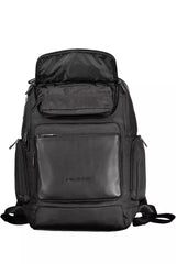 Piquadro Black RPET Men Backpack