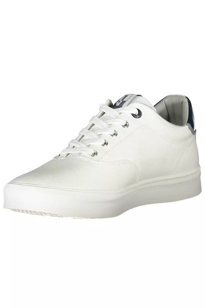 Napapijri White Polyester Men Sneaker