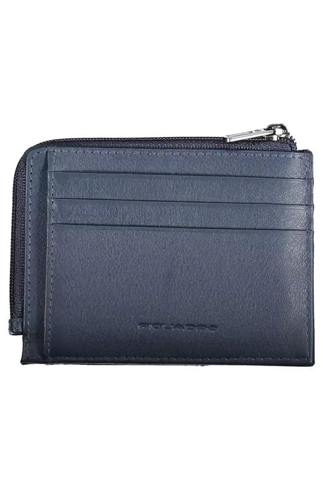 Piquadro Blue Leather Men Wallet