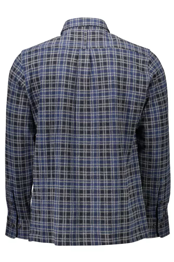 Gant Blue Cotton Men Shirt