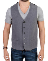 Costume National Chic Gray Casual Vest