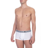 Bikkembergs White Cotton Men's Underwear Trunk Pack