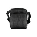 Calvin Klein Elegant Black Shoulder Bag with Contrasting Details