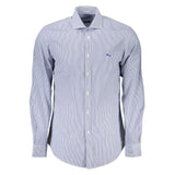 Harmont & Blaine Elegant Blue Organic Cotton Shirt