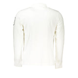 La Martina Elegant Long Sleeved White Polo