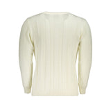 U.S. Grand Polo White Fabric Sweater