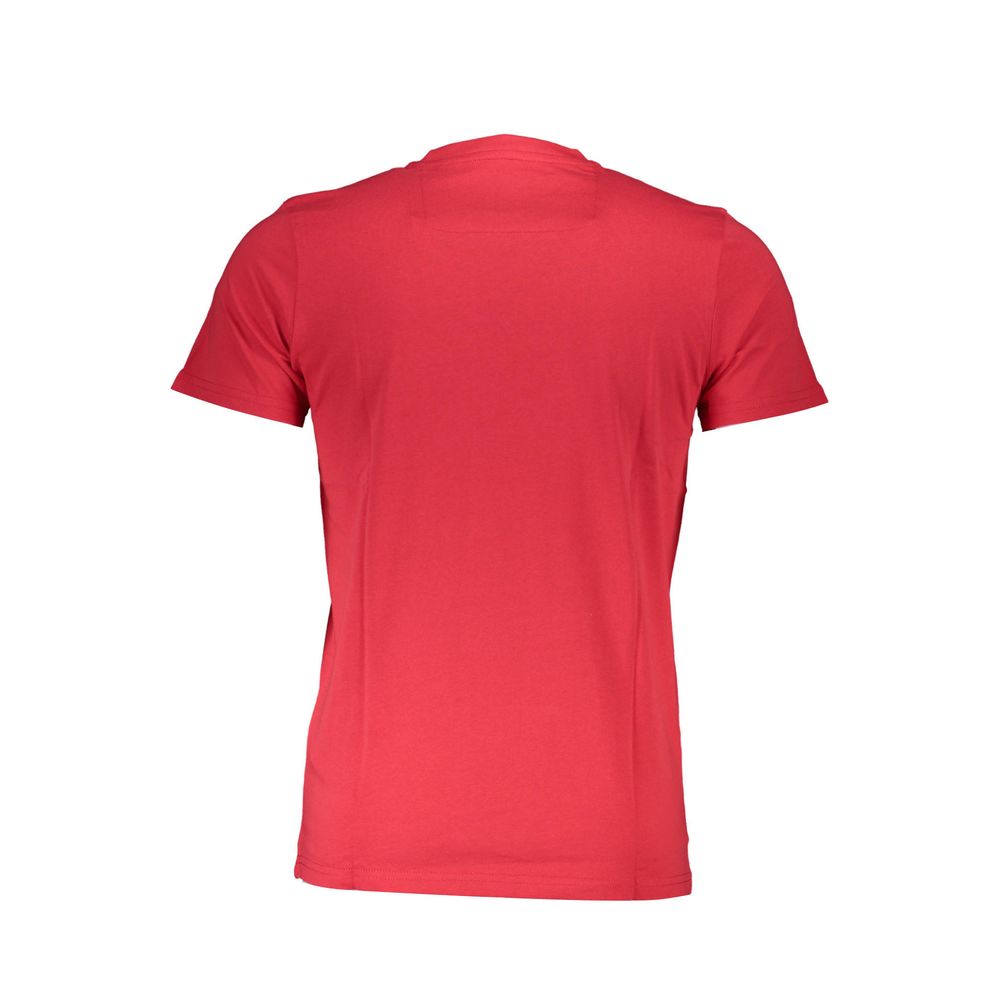 Cavalli Class Red Cotton T-Shirt