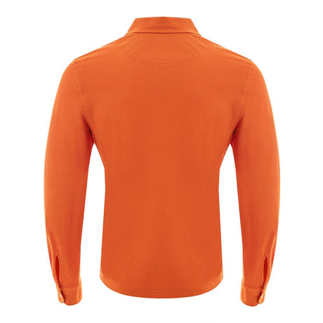 Gran Sasso Elegant Orange Cotton Polo for Men