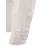 Lardini Elegant White Cotton Men's Shirt