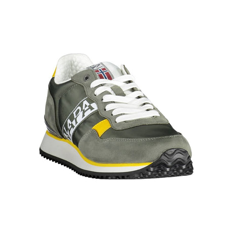 Napapijri Green Polyester Men Sneaker