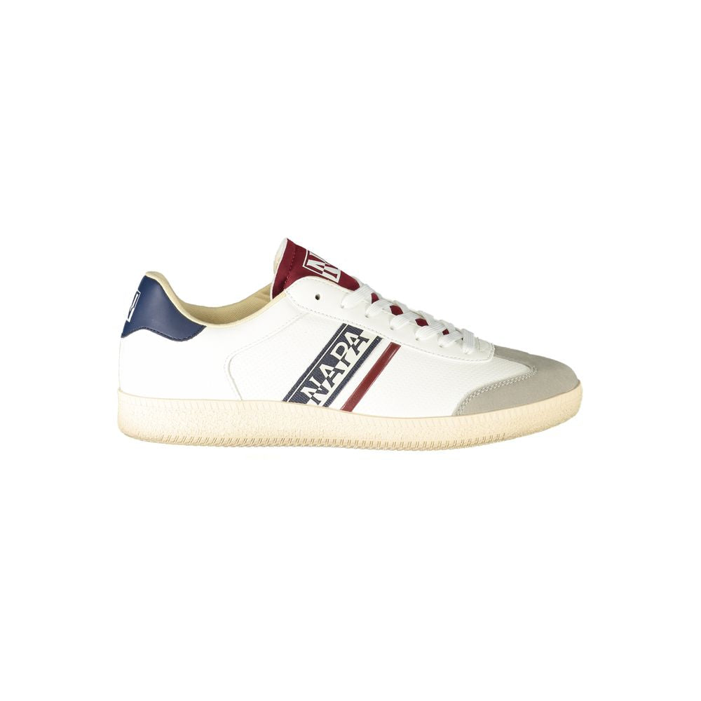 Napapijri White Polyester Sneaker