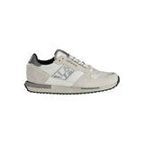 Napapijri White Leather Men Sneaker