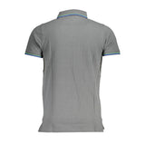 Norway 1963 Gray Cotton Men Polo Shirt