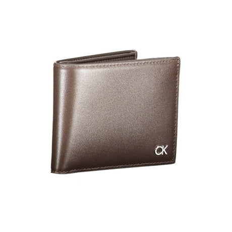 Calvin Klein Brown Leather Wallet