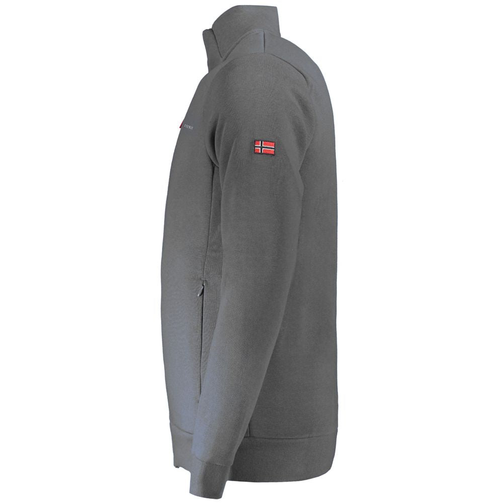 Norway 1963 Gray Cotton Men Sweatshirt