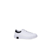 Armani Exchange Black And White Leather Sneaker