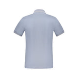 Hugo Boss Light Blue Cotton Polo Shirt