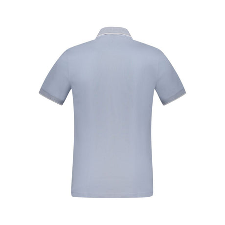 Hugo Boss Light Blue Cotton Polo Shirt