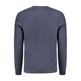 Hugo Boss Blue Cotton Sweater