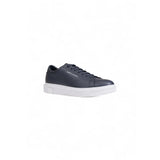 Armani Exchange Blue Leather Sneaker