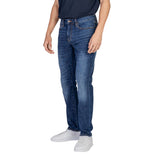 Armani Exchange Blue Cotton Jeans & Pant