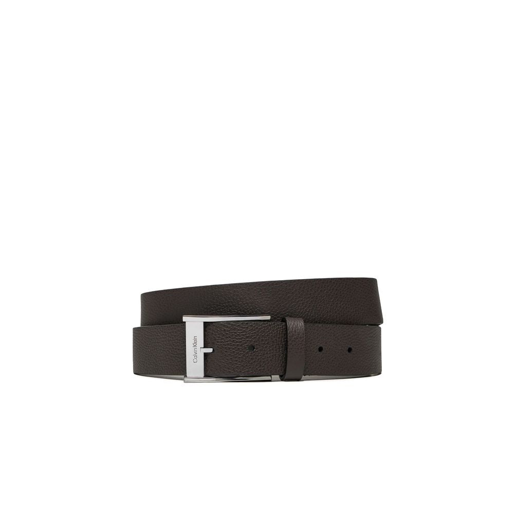 Calvin Klein Brown Leather Belt