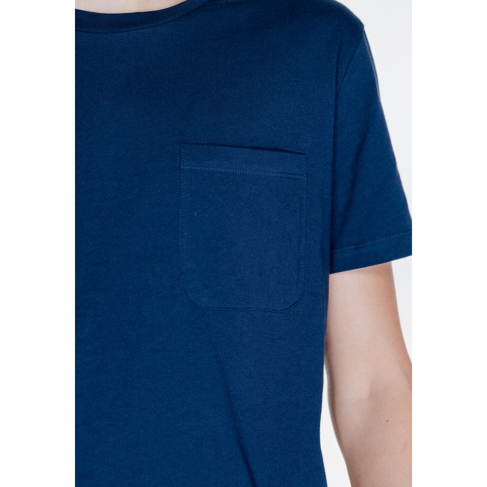 Peuterey Blue Cotton T-Shirt