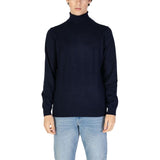 Gas Blue Cotton Sweater