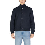 Gas Blue Polyester Jacket