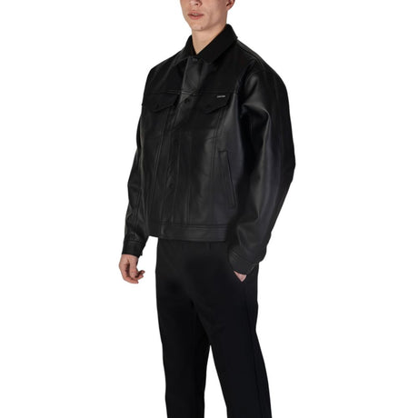 Calvin Klein Jeans Black Polyethylene Jacket