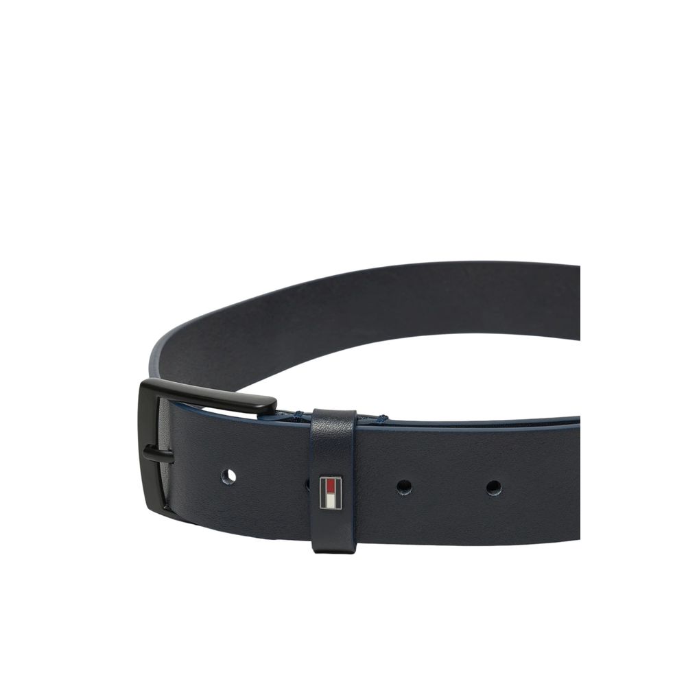 Tommy Hilfiger Blue Leather Belt