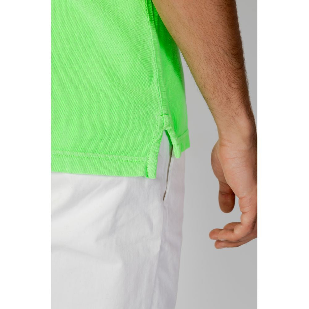 U.S. POLO ASSN. Green Cotton Polo Shirt