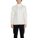 Gianni Lupo White Polyester Sweater