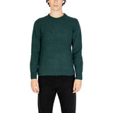 Gianni Lupo Green Polyester Sweater