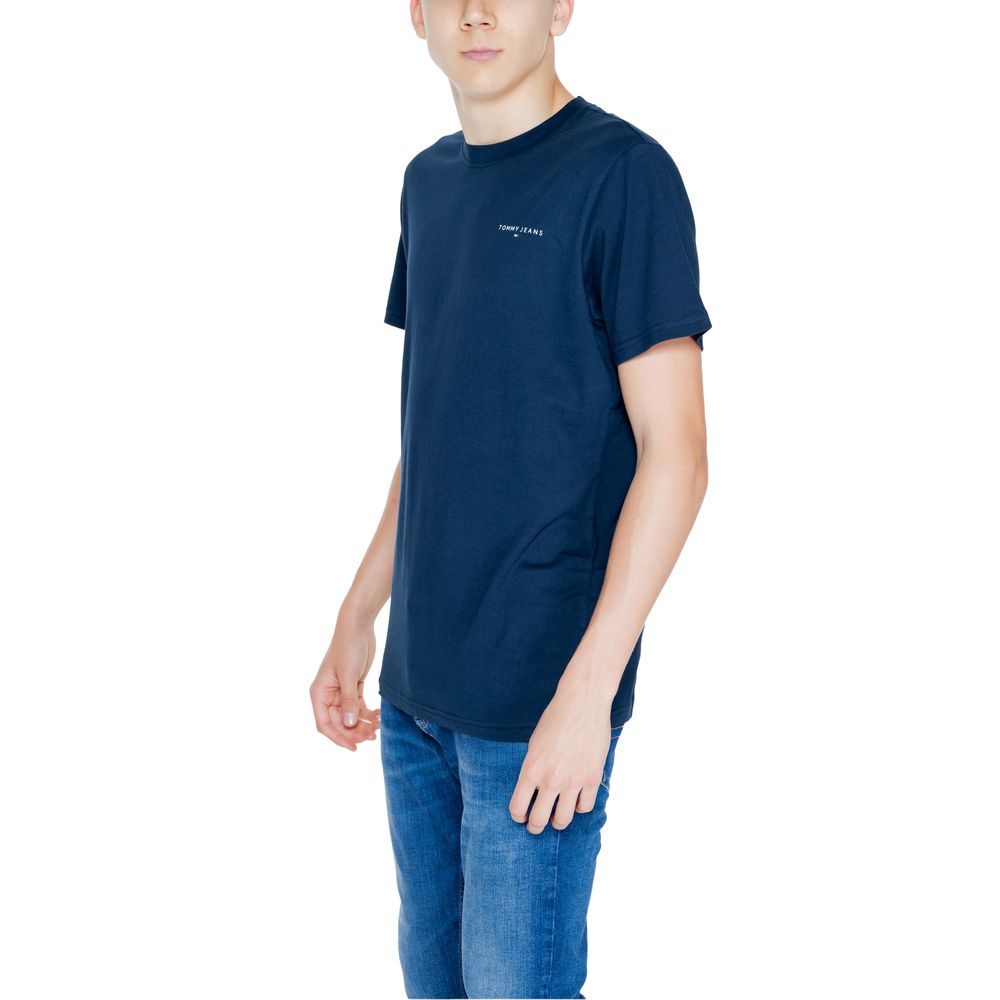 Tommy Hilfiger Jeans Blue Cotton Rigenerato T-Shirt