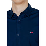 Tommy Hilfiger Jeans Blue Cotton Shirt