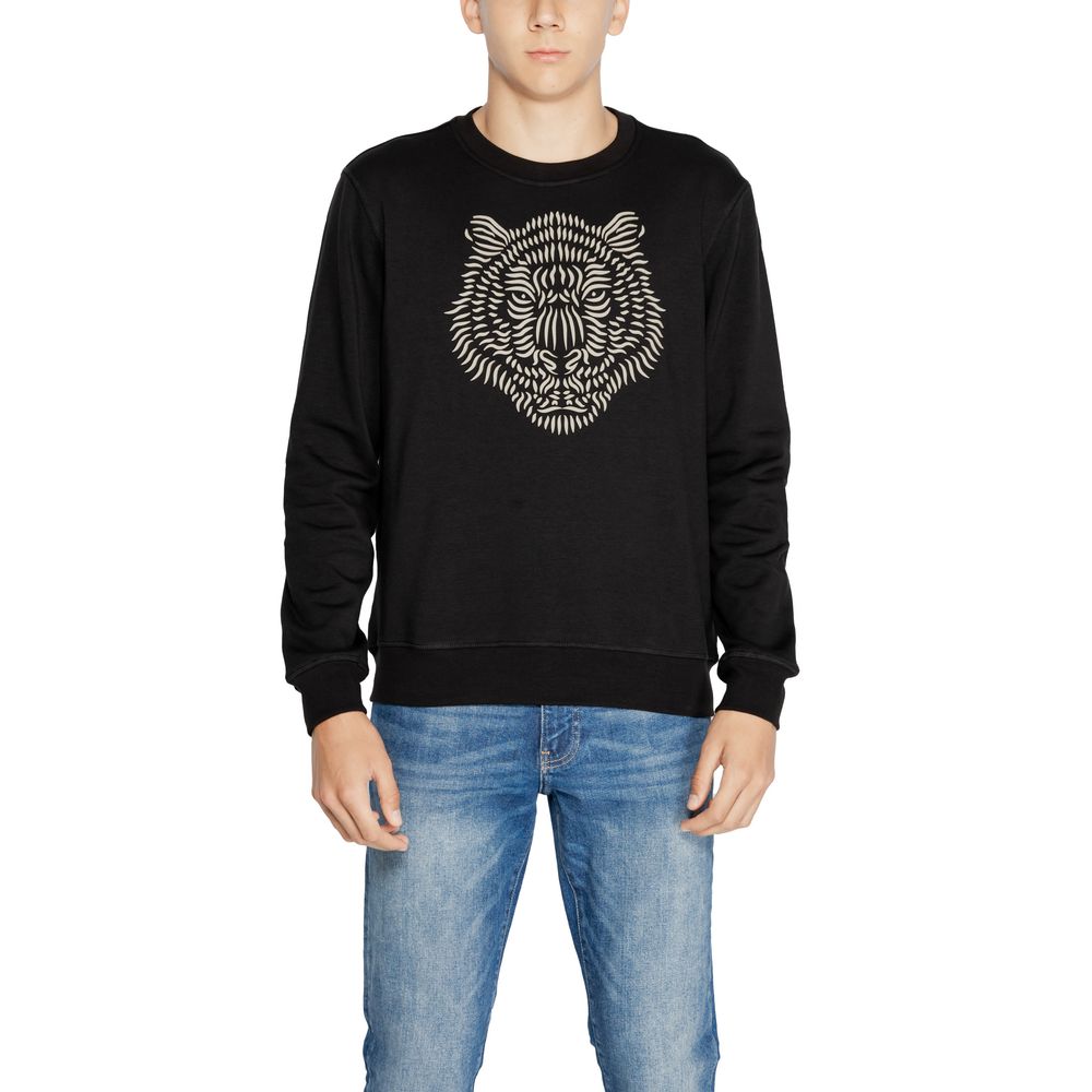 Antony Morato Black Cotton Sweater