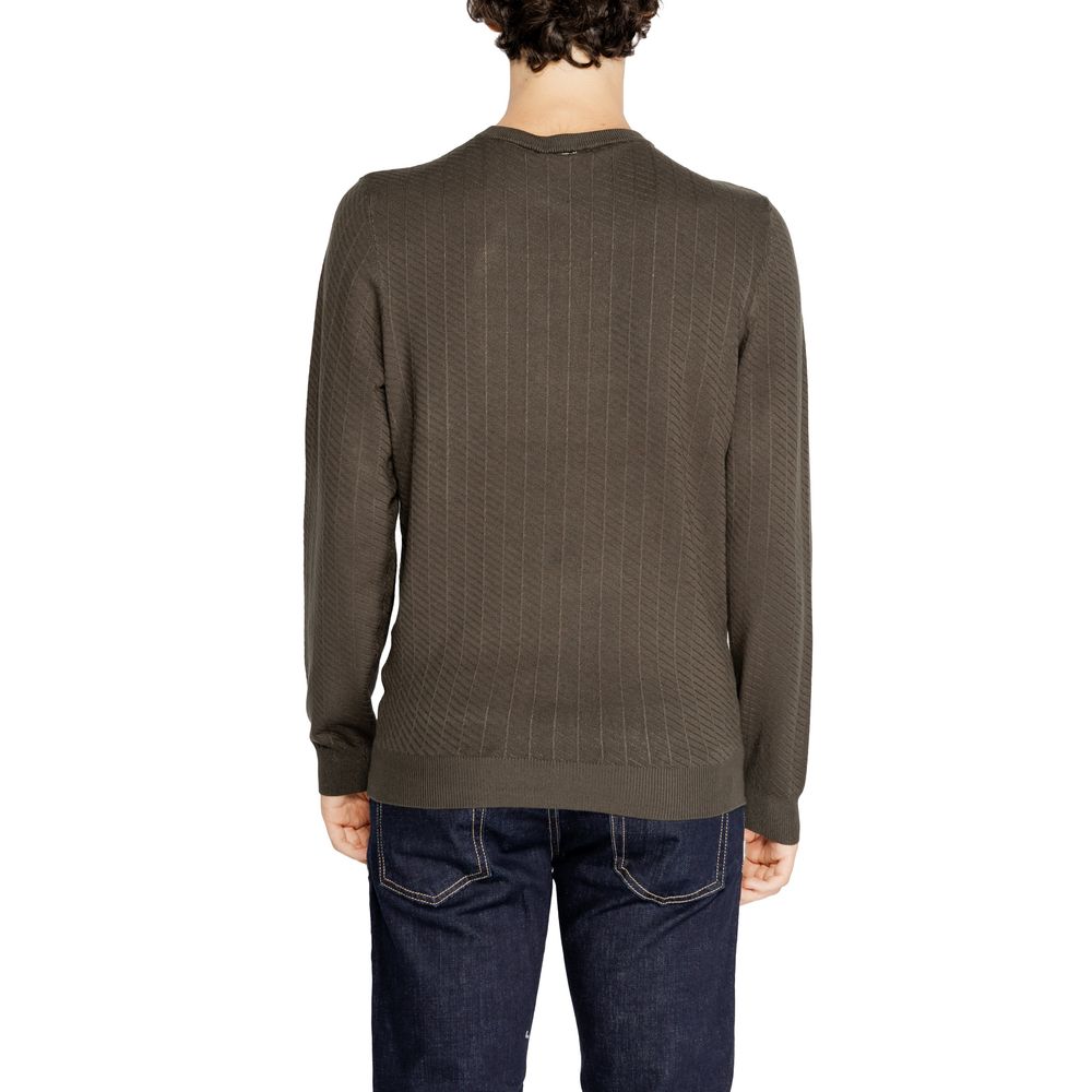 Antony Morato Green Viscose Sweater