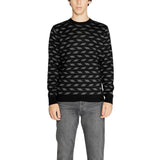 Antony Morato Black Acrylic Sweater