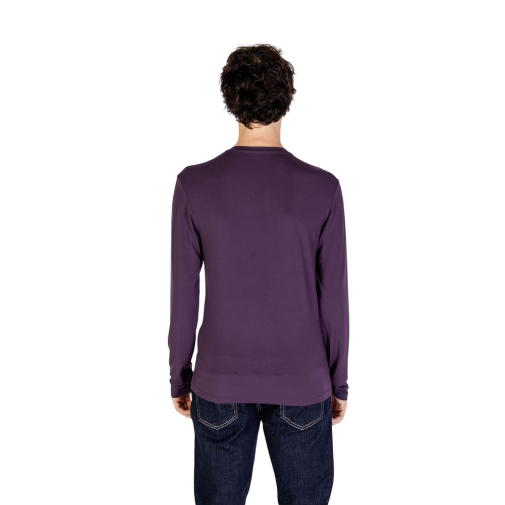 Emporio Armani Underwear Purple Modal Shirt